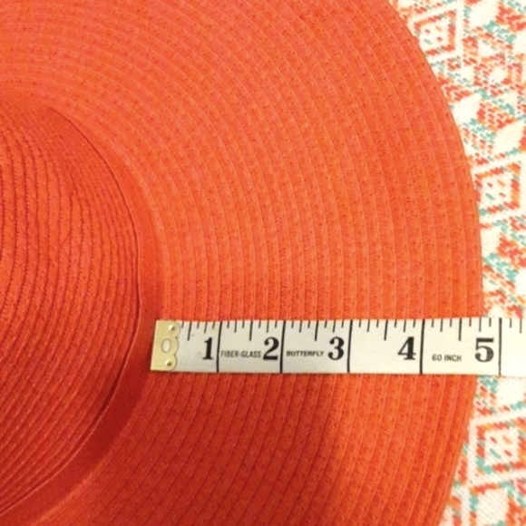 Shade & Shore Floppy Orange Hat - Picture 3 of 4